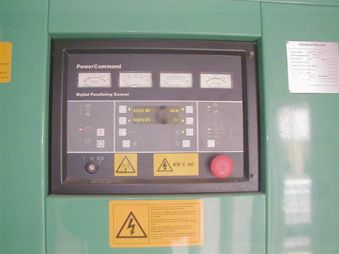 Power control panel